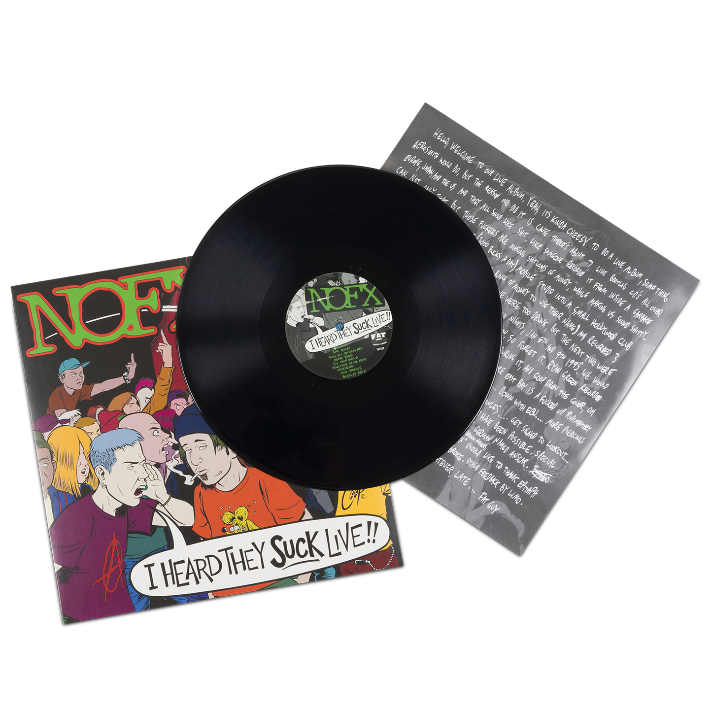 I Heard They Suck Live Vinyl