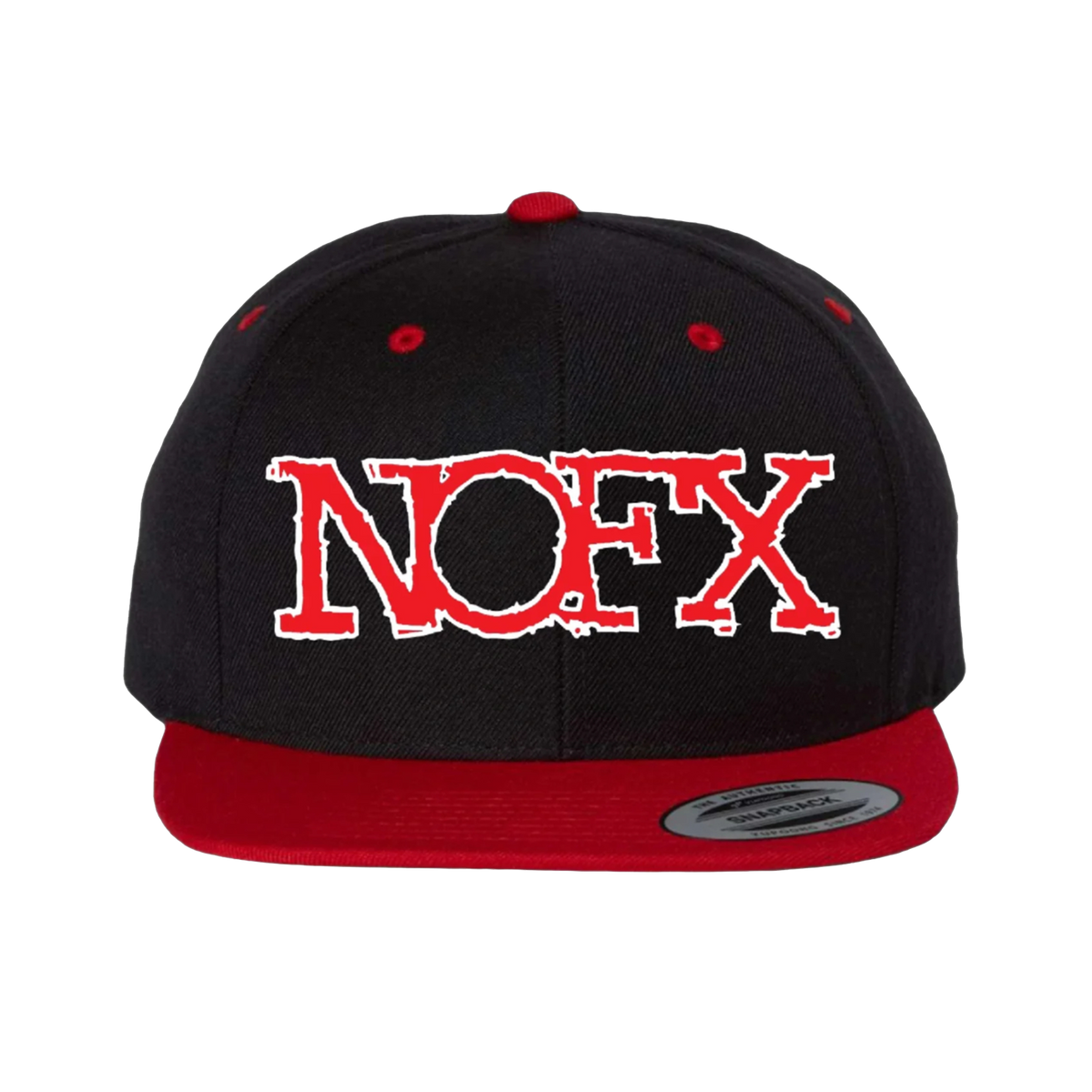 Red Puff Print Snapback