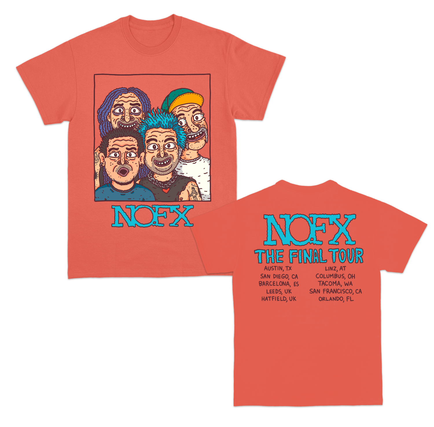 NOFX Cartoon T-Shirt