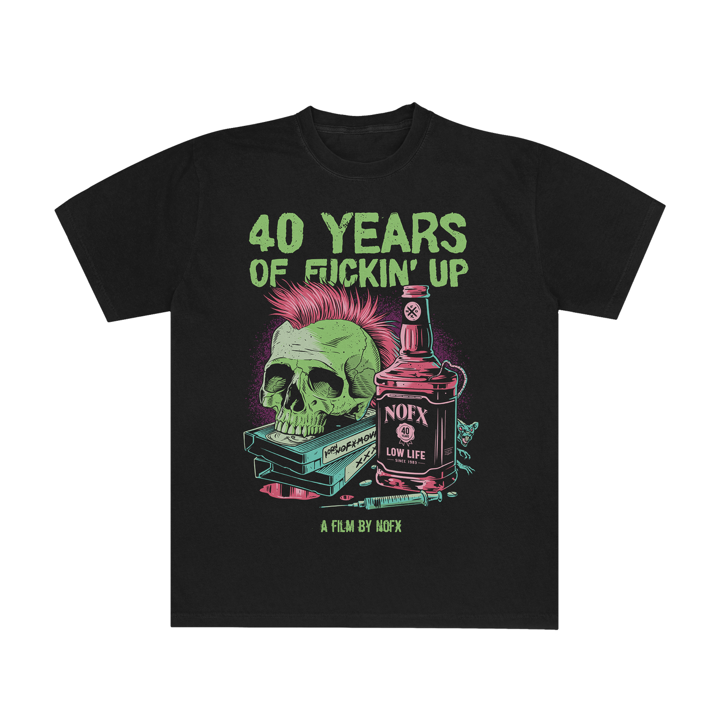 Bottle Skull T-Shirt