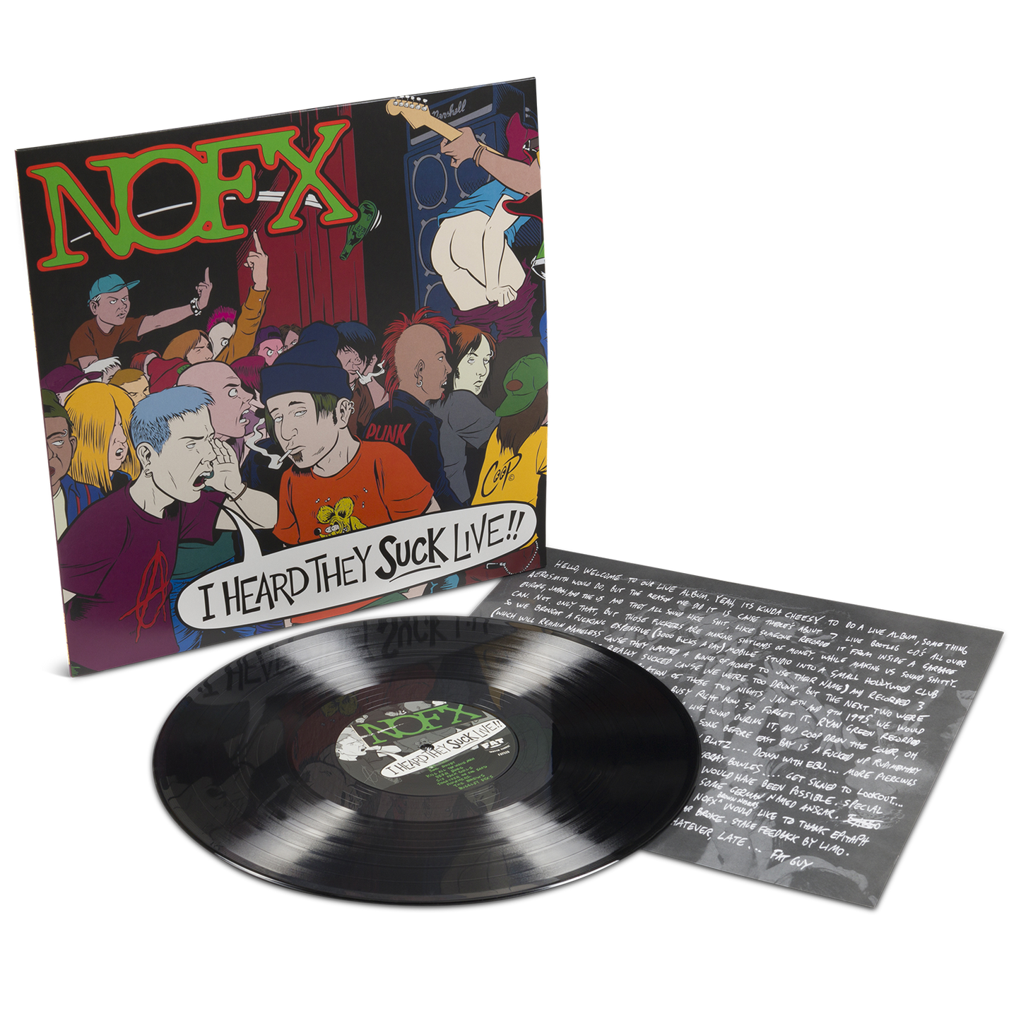 I Heard They Suck Live Vinyl