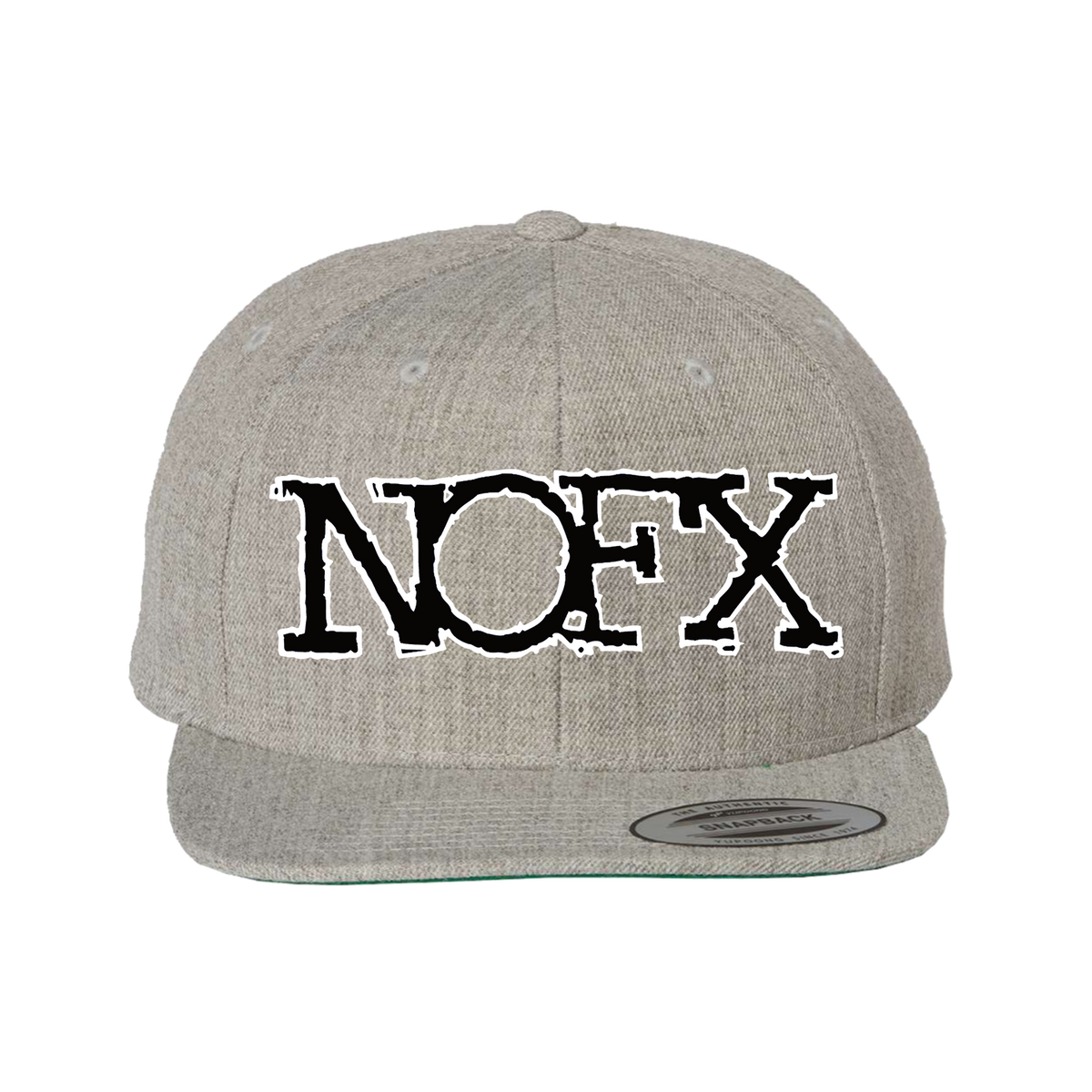 Puff Heather Gray Snapback