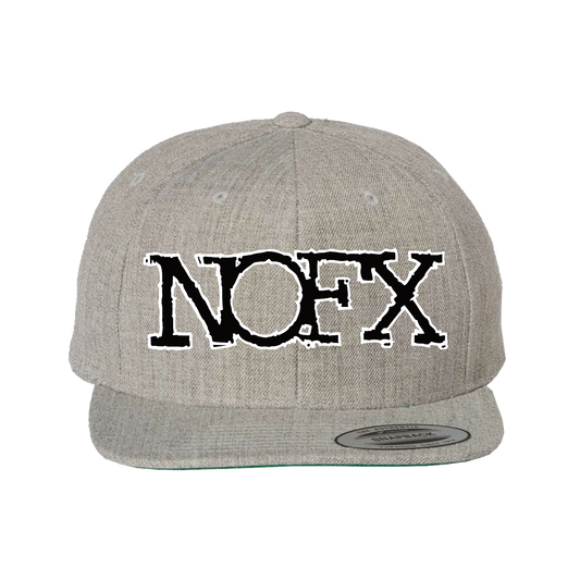 Puff Heather Gray Snapback