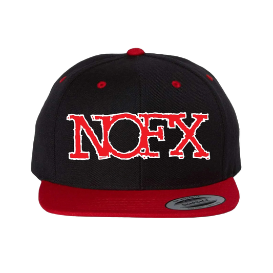 Red Puff Print Snapback