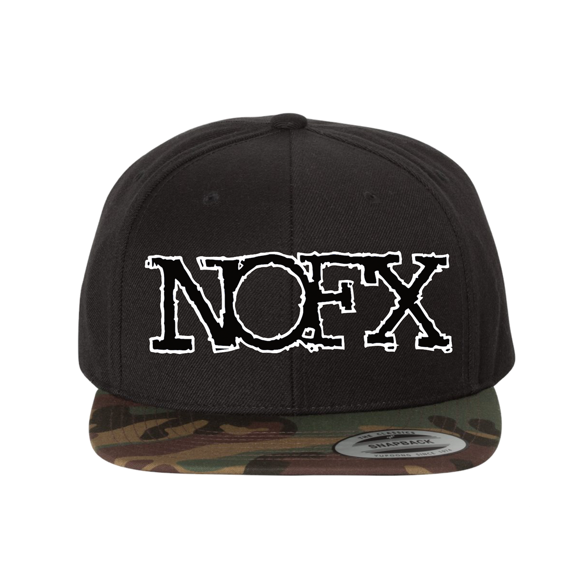 Puff Black/Camo Snapback